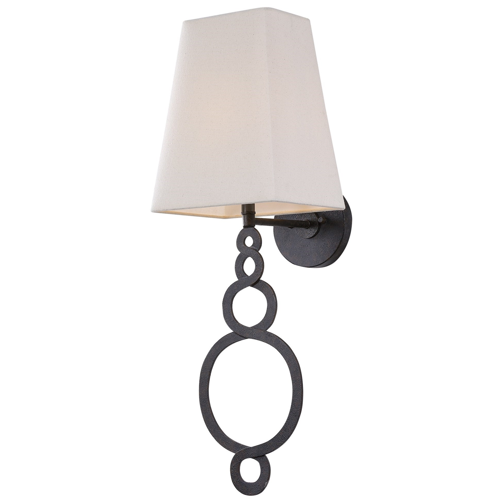 Uttermost Lighting Fixtures Wall Sconces Brambleton 1 Light Bronze Sconce Wayside Furniture